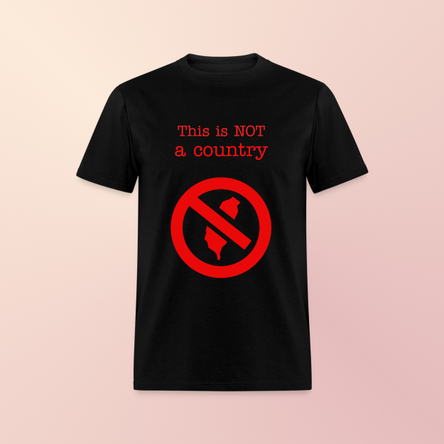 T-shirt noir qui fait de la propagande anti-Taiwan